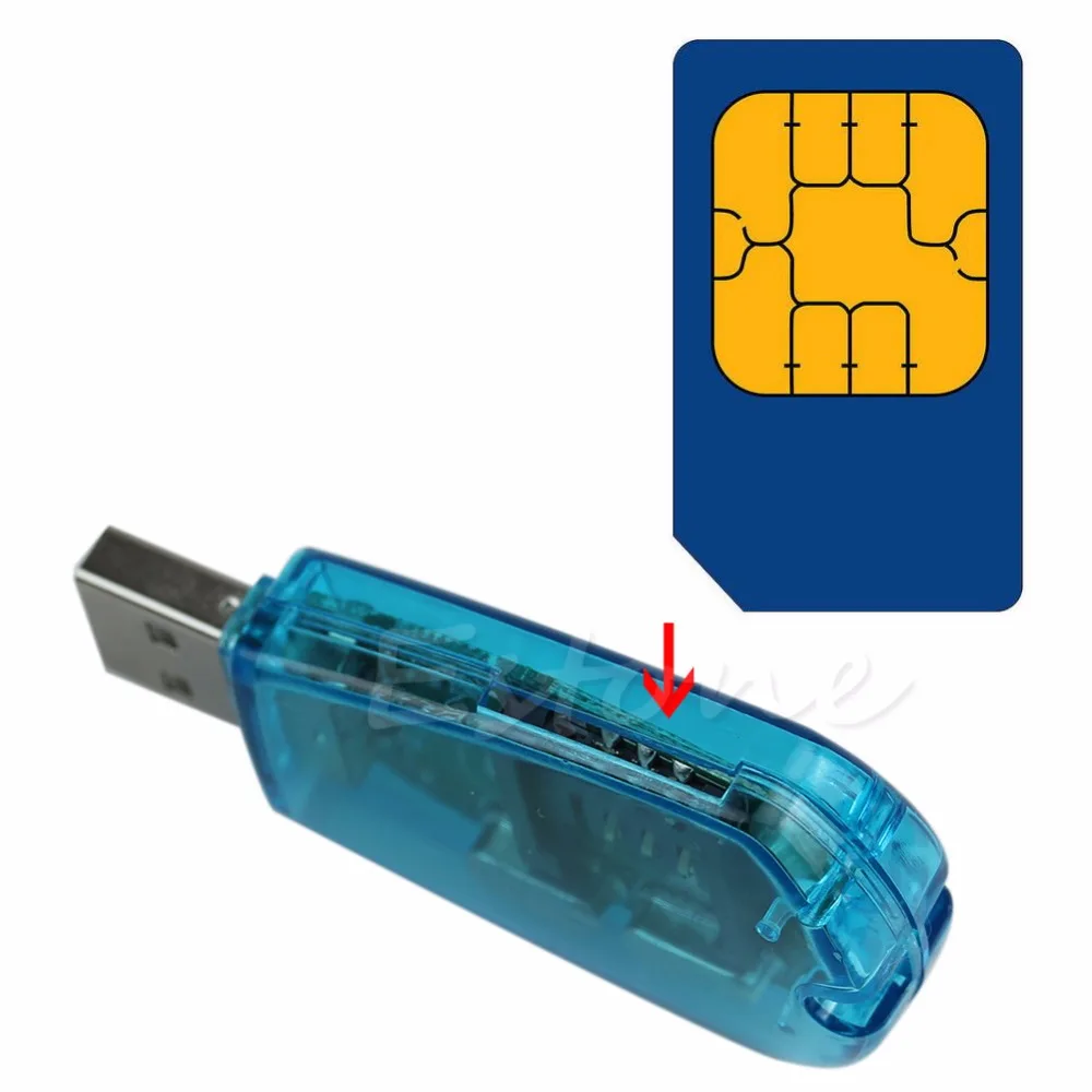 Стандартный мобильный телефон USB SIM Card Reader Cloner резервный копия писатель SMS GSM CDMA+ CD C26