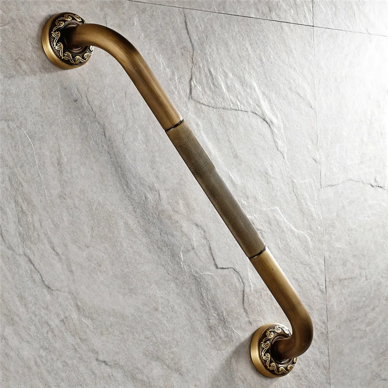Лейден античная латунь/ORB настенный поручень безопасная ручка Медные Поручни защитные поручни для ванной ручки аксессуары для ванной комнаты