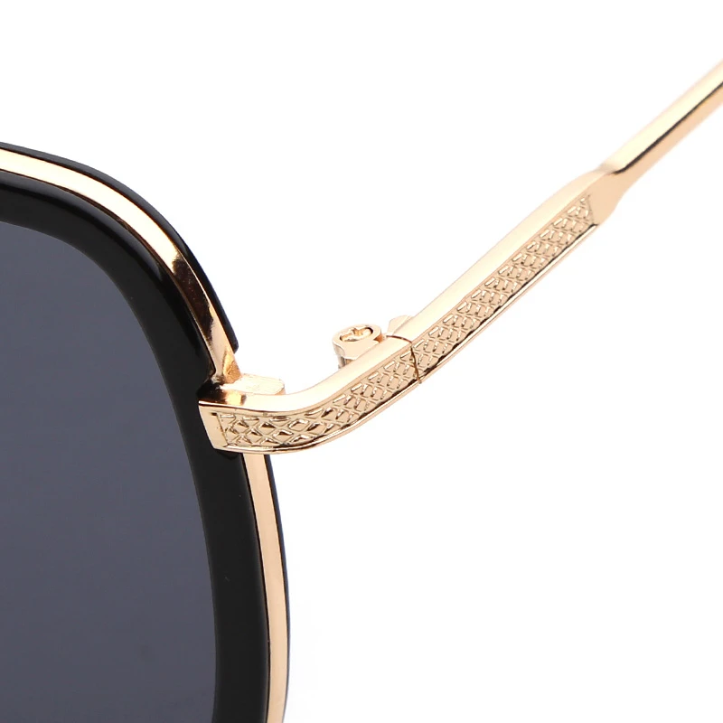 Новые модные женские солнцезащитные зеркальные очки металлические Квадратные Солнцезащитные очки для женщин брендовый дизайн высокого качества квадратный стиль от longkeperer