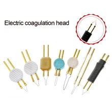 Не содержит электрокоагуляционную ручку, просто электрокоагуляционный наконечник, электрическая коагуляция двойного век хирургические инструменты