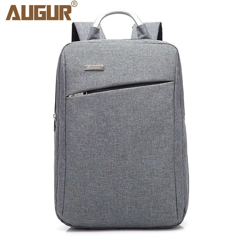 

AUGUR 2018 Fashion Men Backpack 15.6inch Laptop Computer Back pack Teenagers students Travel School Bag College Rucksack