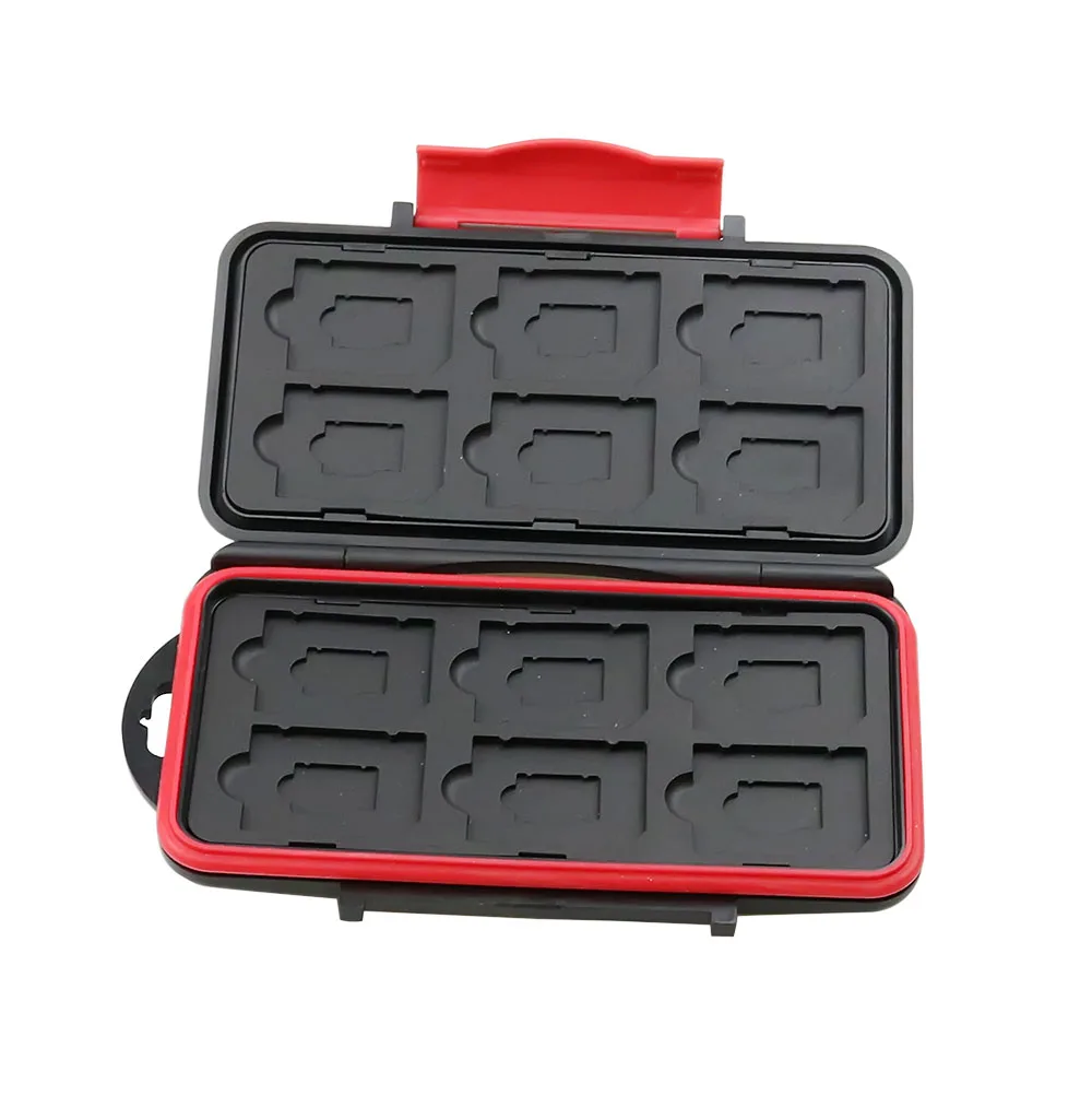 

Memory Card Case Water Resistant Holder Supper Tough SD Card Holder Box For 12pcs SD/TF Card Case