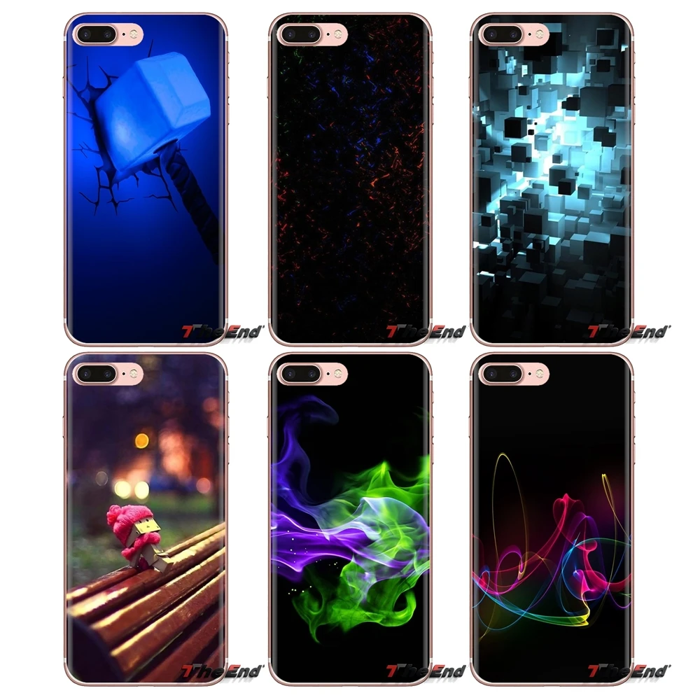 Transparent Clear Tpu Case 3d Light Fx Phone Wallpaper For Samsung