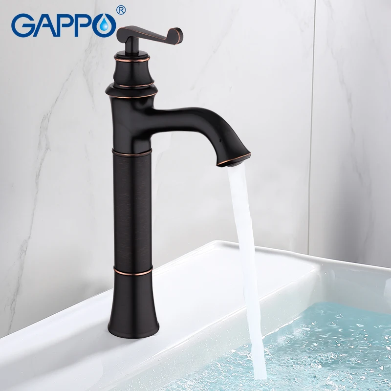 

GAPPO Basin Faucets basin mixer black water taps waterfall faucet basin mixer faucet bathroom sink mixer