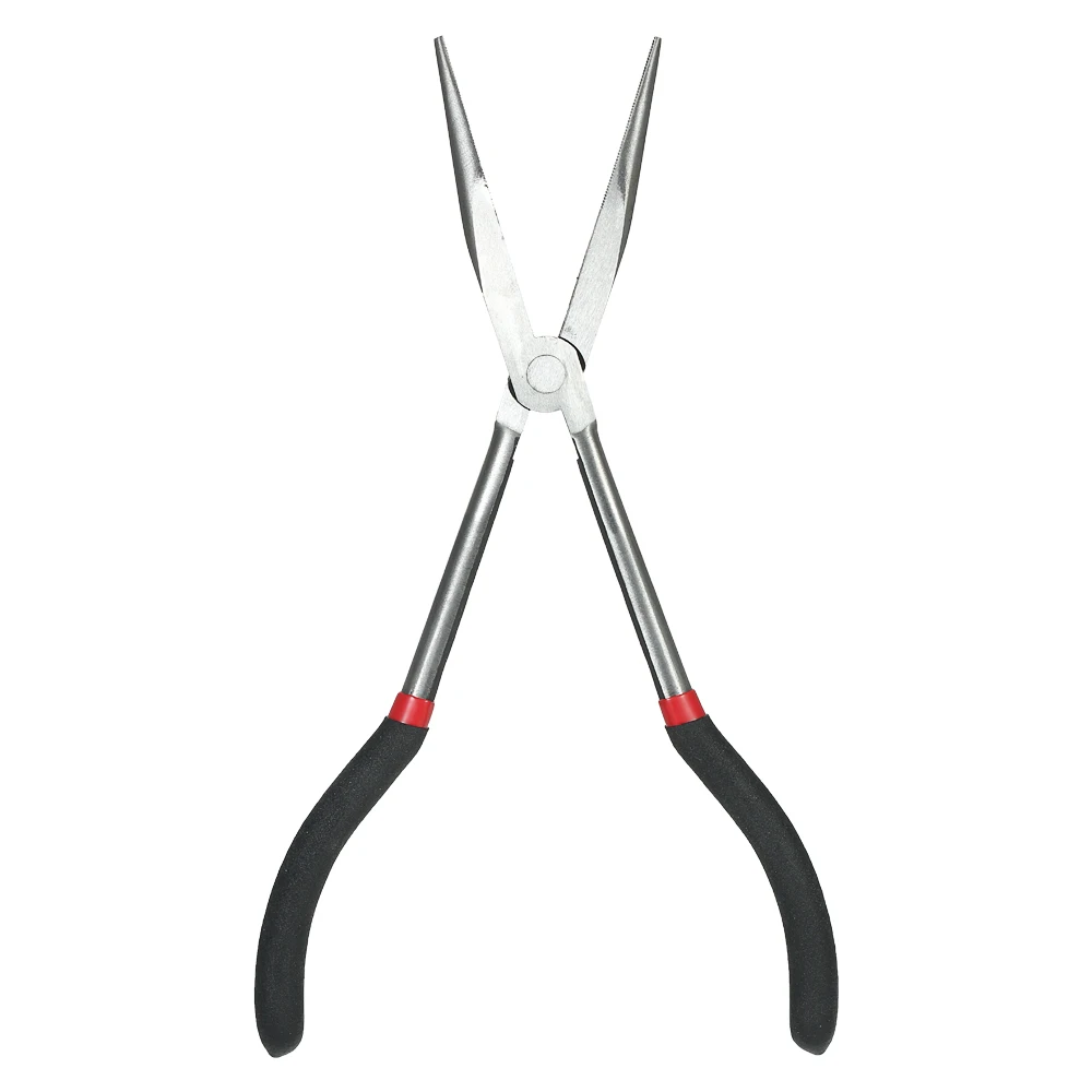 

B Extra Long Heavy-Duty Hand Tool set 11" Double X Pliers multi tool Long Nose Pliers Straight Nose Sharp-nose Plier