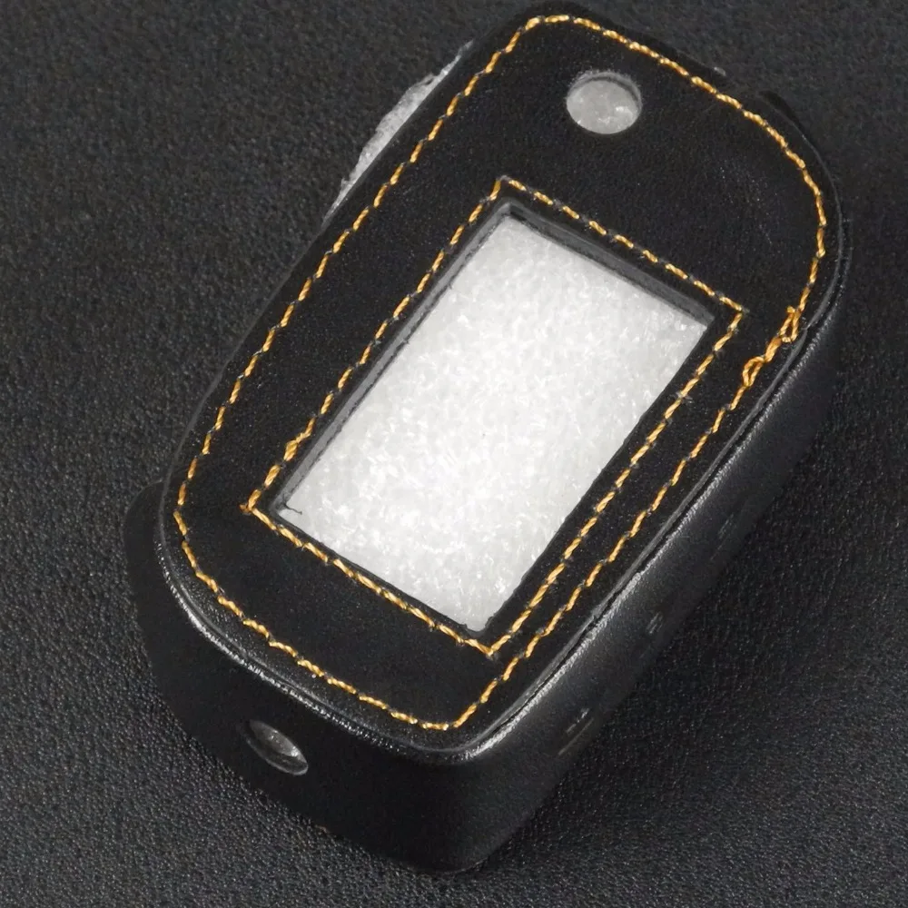 Кожаный чехол jingyuqin для Starline A91 A61 B9 B6 Uncut Blade Fob Складной автомобильный флип ключ с