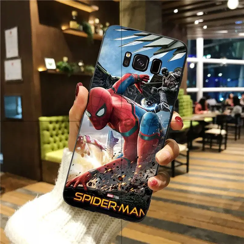 Babaite Marvel Comics Человек паук Homecoming популярный чехол для Galaxy S5 телефона на заказ s6 edge