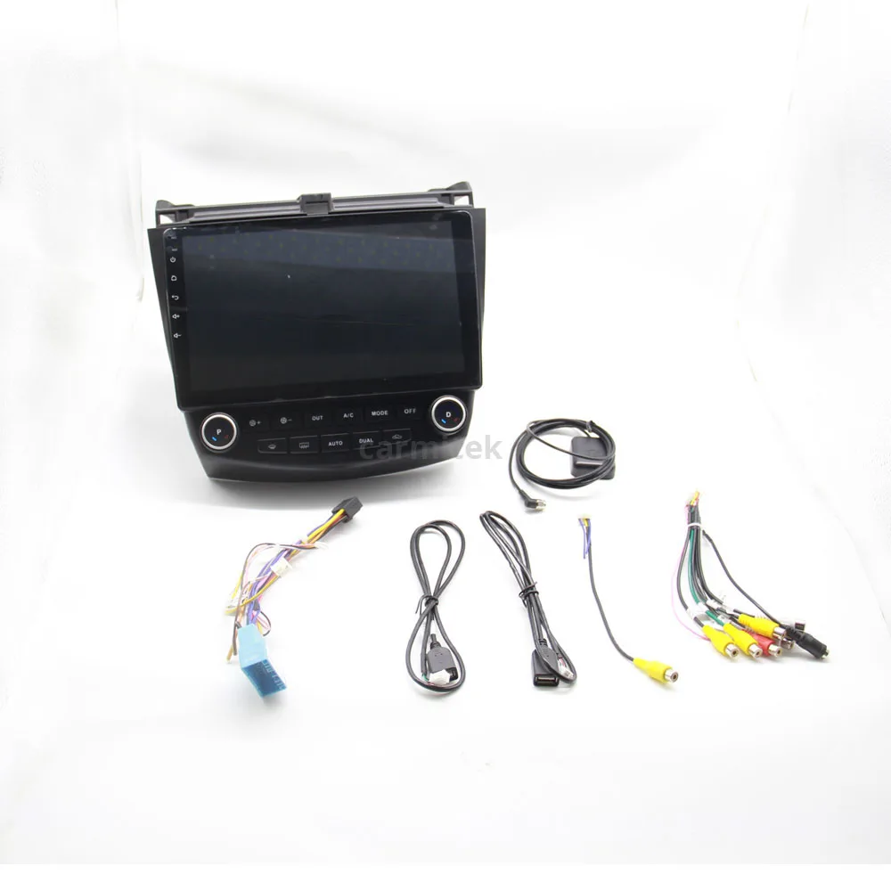 2 din Android автомобильный dvd gps плеер навигационная система для Honda Accord 7 2003 2004 2005 2006 2007 Navi мультимедийный навигатор стерео