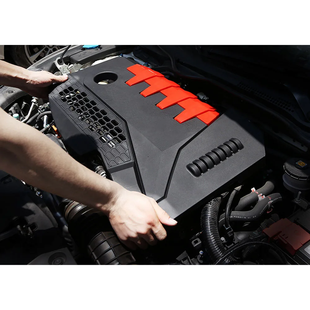 Крышка двигателя из АБС пластика крышка капота звукоизоляционная для Honda Civic 2016