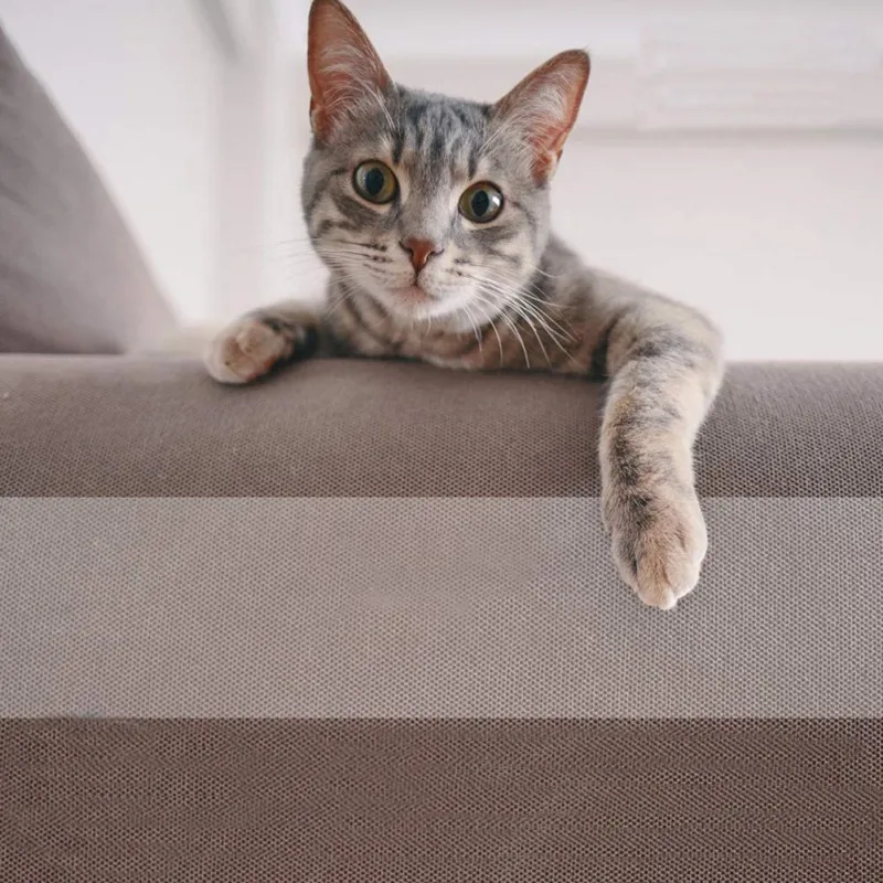 ПЭТ царапины протектор против царапин кошка тренировочная лента, кошка против царапин лента для мебели/дивана/двери/ковер