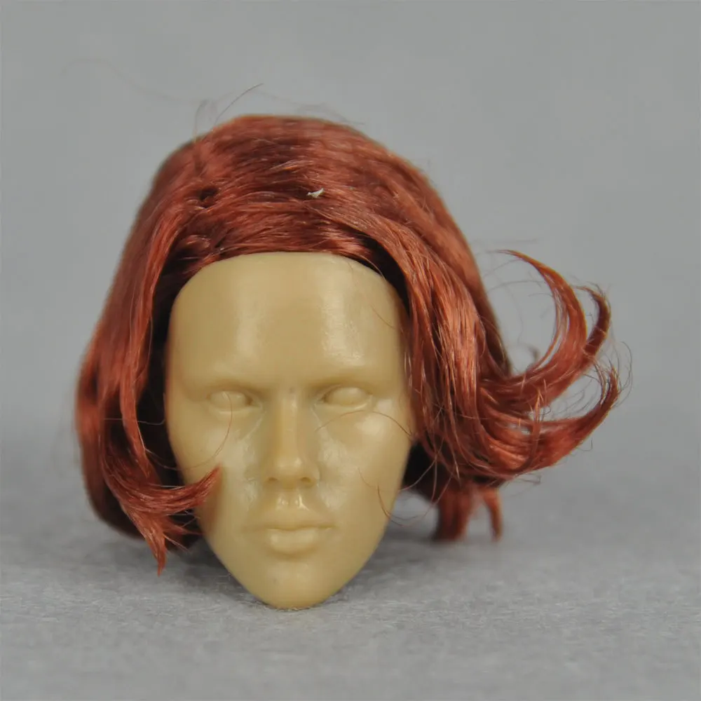 

1/6 custom Scarlett Johansson blank sculpt head Black Widow THE AVENGERS 2