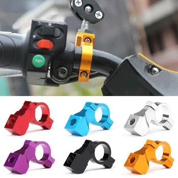 

Universal Bike Motorcycle Rear View Mirror Bracket Mount Adapter Holder Clamp Screw 6 Colors for 21-23mm Bicycle Handlebar #20