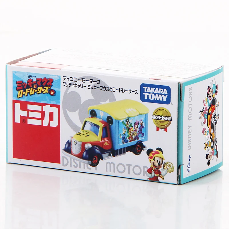 Takara Tomy Tomica Disney Motors Добрый день носите Микки Маус и родстер гоночные машины