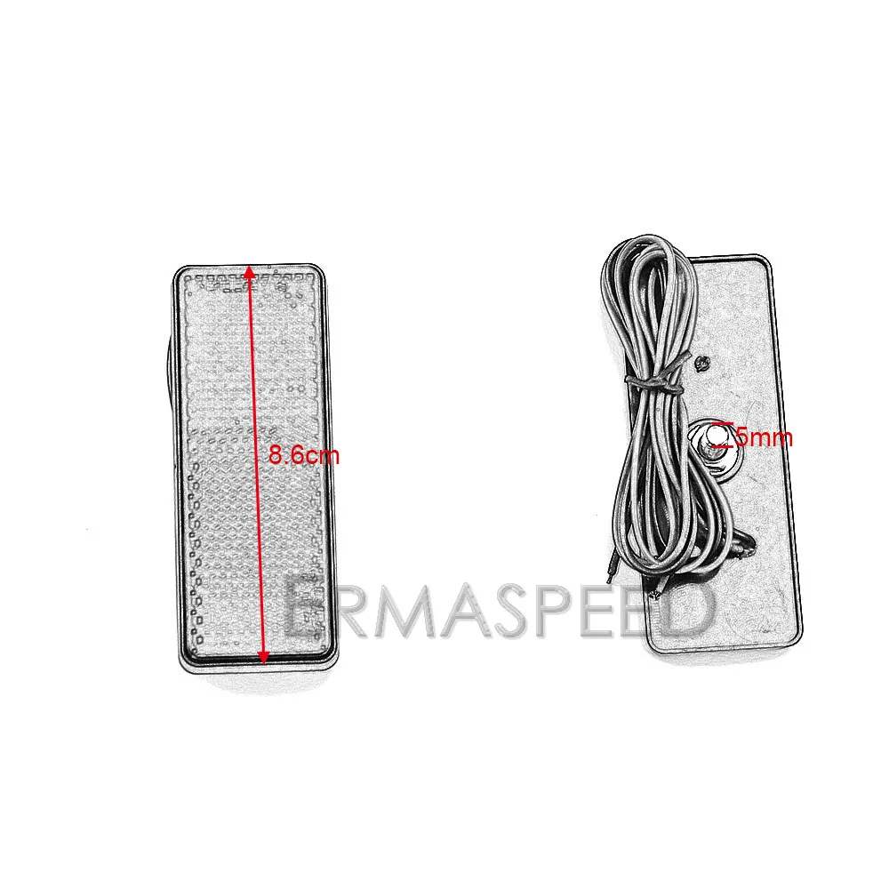 motorcycle square reflector (18)