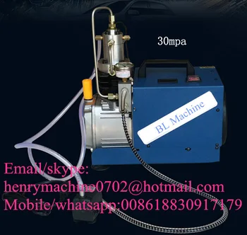 

New 110V OR 220V 30MPA High Pressure Air Pump Water-cooled Electrical Air Compressor for Airgun scuba rifle PCP Inflator