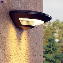 IWHD открытый светильник ing настенный светильник водонепроницаемый сад крыльцо балкон светильник s светодиодный настенный светильник наружный светильник