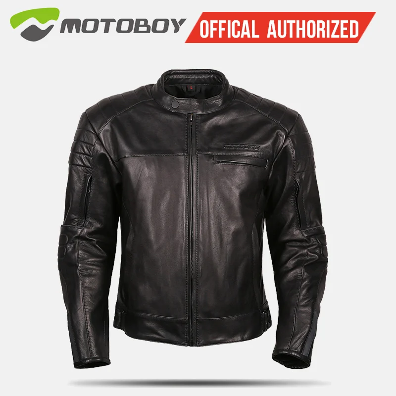 Motoboy мотоцикл кожа Лето ретро-куртка мужские четыре сезона Ветрозащитный Анти-осень гоночный Езда Кожа