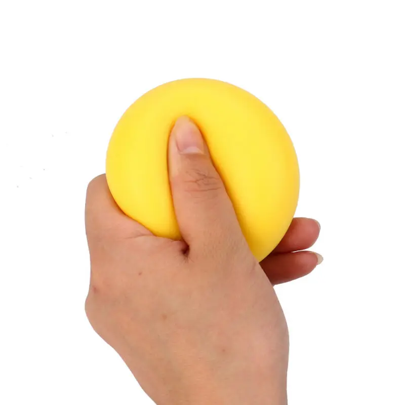 

Low Resistance Squishy Stress Reliever Ball Autism Finger Fidget Exercise Sponge vent ball toy Decompression ball for kids adult