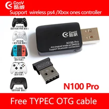 Coov N100 PRO for PS4/Xbox One wireless controller Converter Adapter to Nintendo Switch NS Wired GamePad Joystick Converter