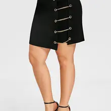 Kenancy 5XL плюс Размер крючковая цепь юбка