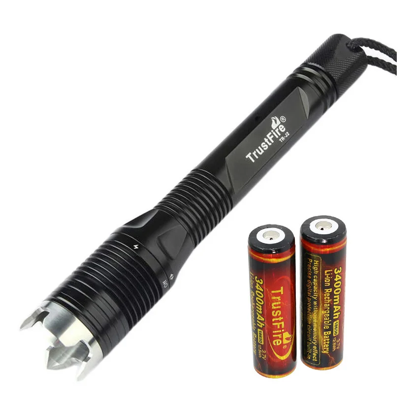 TrustFire J2 18650 светодиодный светильник фонарь для дайвинга подводный s 4 режима