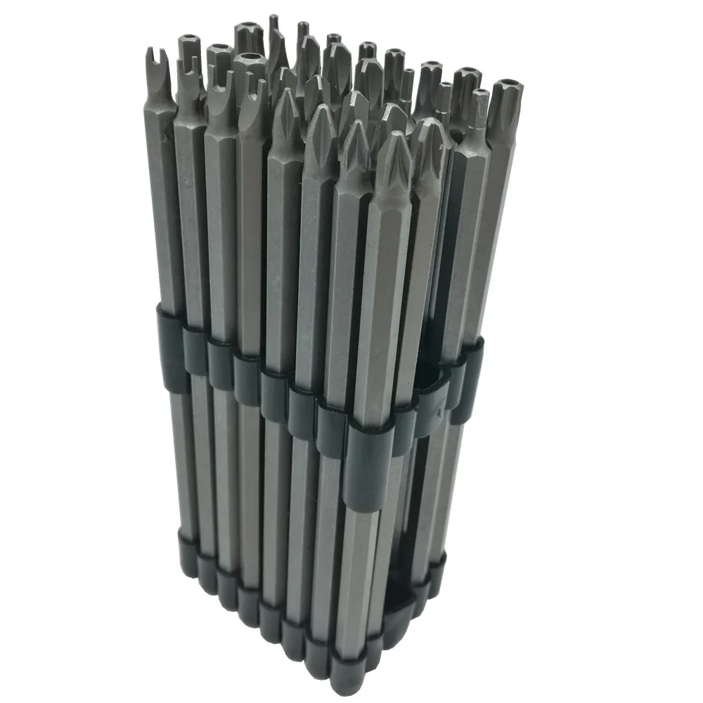 extra lange Ausführung 150 mm Bit Satz 32 tlg. Sicherheits