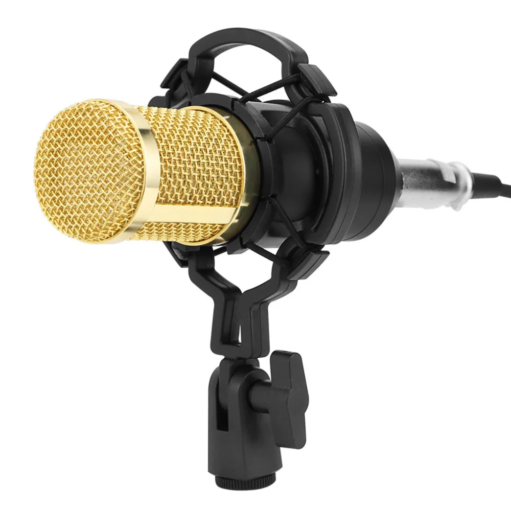 Bm 800 Karaoke micrófono Bluetooth profesional bm800 estudio micrófono de condensador paquete Mikrofon con filtro de alimentación Phantom - 3