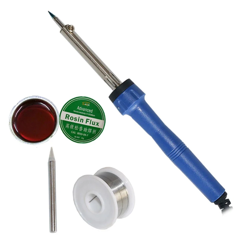 

220V 60W Electric Soldering Iron Welding Tool EU Plug AC Power Constant Temperature Hand Solder 40W Heating Pencil
