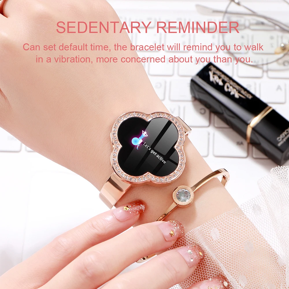 Sport Women Bracelet Watch Lady LED Waterproof Smart Wrist Band Heart rate Blood Pressure Pedometer Clock For Android iOS 2019