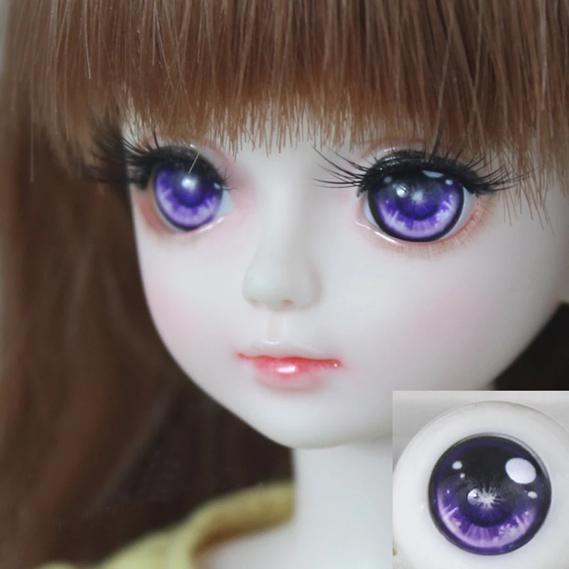 1 пара SD кукла 1/3 1/4 1/6 BJD глаза для кукол 14 мм 16 мм 18 мм полукруглый акрил глаза для BJD кукла игрушка
