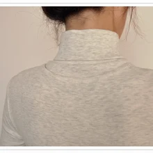 4 цвета с высоким воротником средней высоты поддельные Весна Осень Зима хлопок для мужчин и женщин Универсальный отдельно стоящий воротник