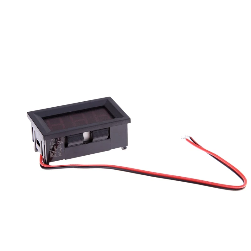 Новинка светодиодный вольтметр цифровой измеритель напряжения для автомобилей