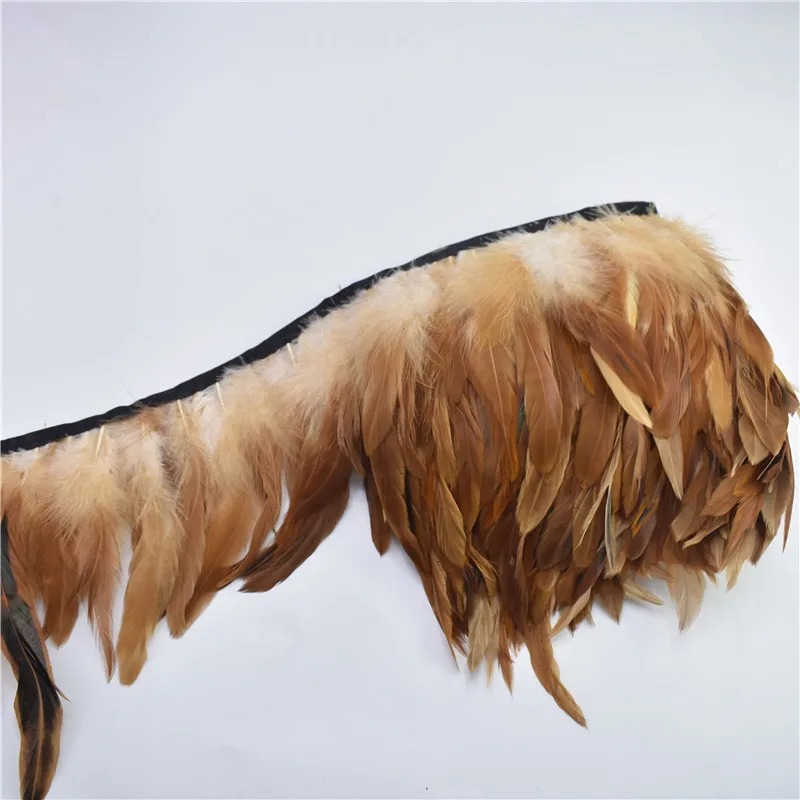 1 ярд, украшение лентами из перьев фазана, 10-15 см, петушиный декор, перья для рукоделия, рукоделия, одежды, шитья, украшения