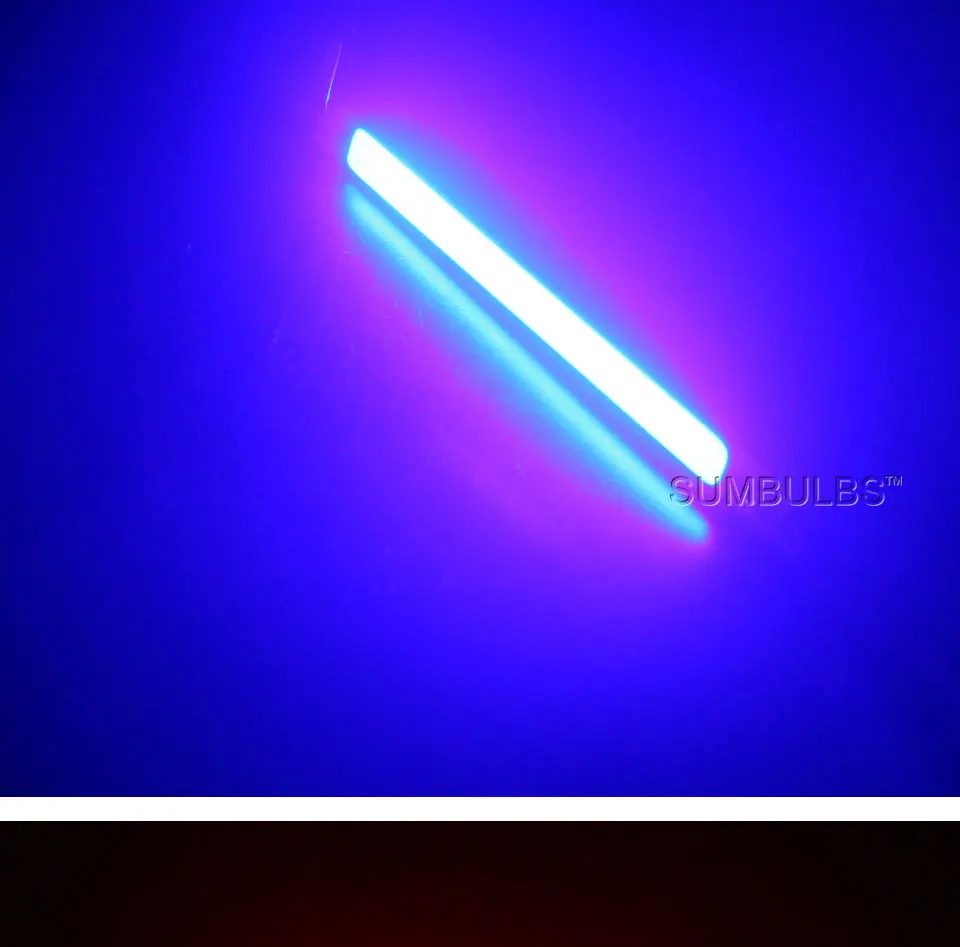 120mm 12v 10w 1000LM cob led light strip chip bulb lamp red blue white (11)