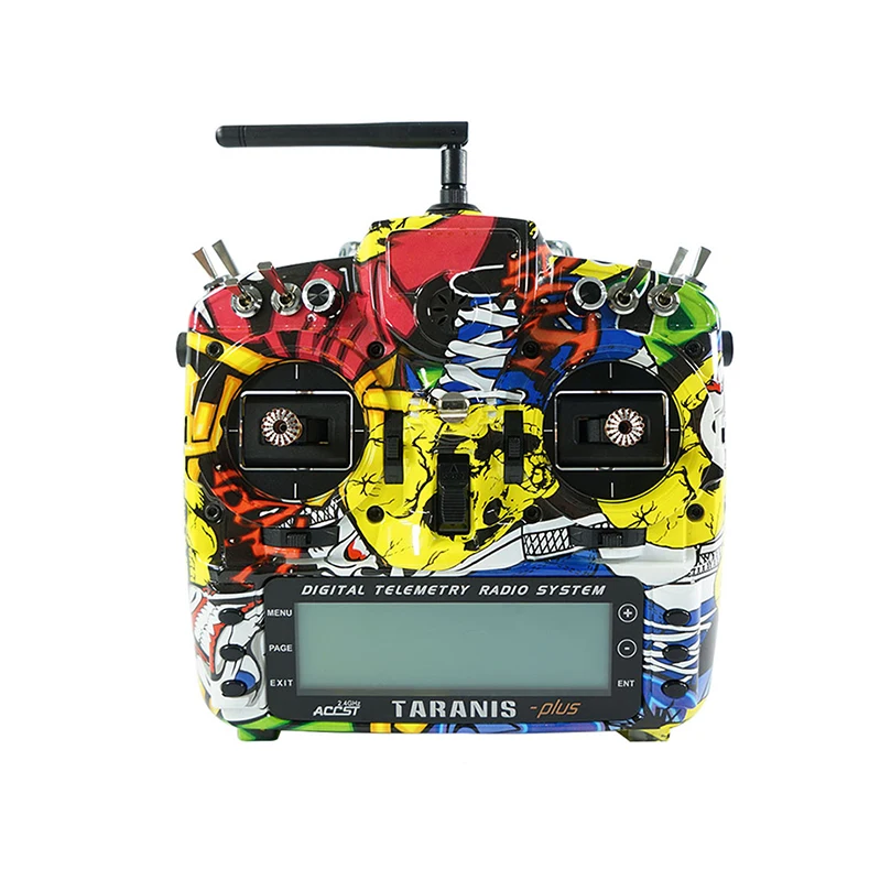 

FRSKY Taranis 2.4G 32CH X9D Plus SE Water Transfer Case Special Edition M9 Sensor FPV Racing Drone OpenTX Transmitter