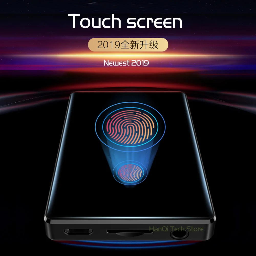 New RUIZU D20 Full Touch Screen MP3 Player 8GB