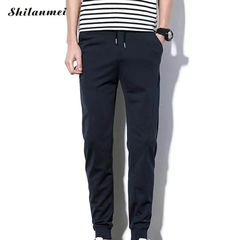 mens navy blue sweatpants