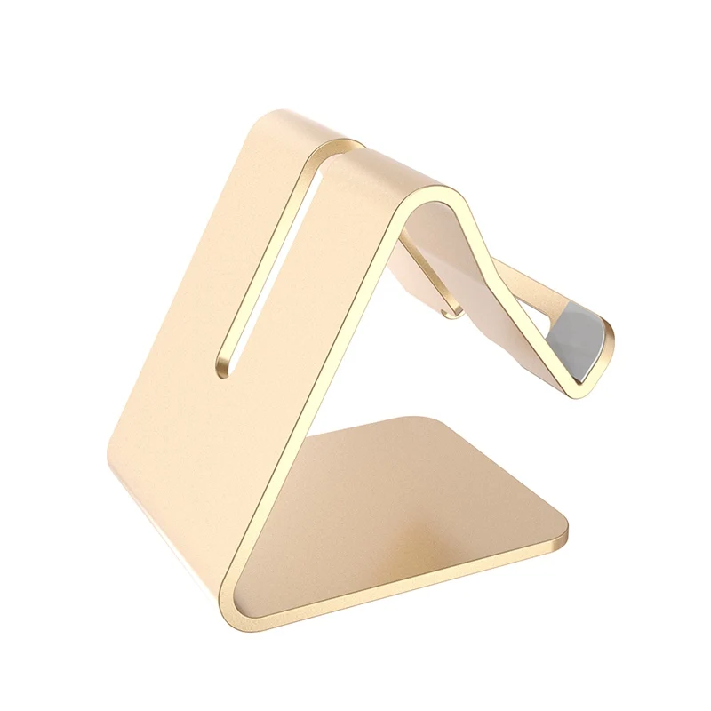 Aerdu Алюминиевый металлический держатель для телефона планшета Настольный Универсальный нескользящий мобильный кронштейн подставка для iPhone iPad для Samsung gs9 s10 S8