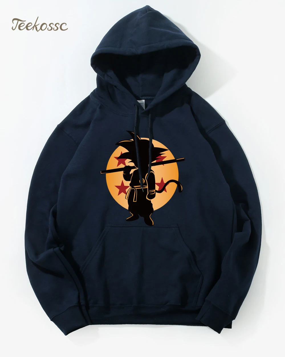 Dragon Ball Z Pocket Hoodie, мужские толстовки с капюшоном в японском стиле, мужская толстовка с капюшоном в стиле Драконий жемчуг,, Зимний пуловер, верхняя одежда с длинным рукавом