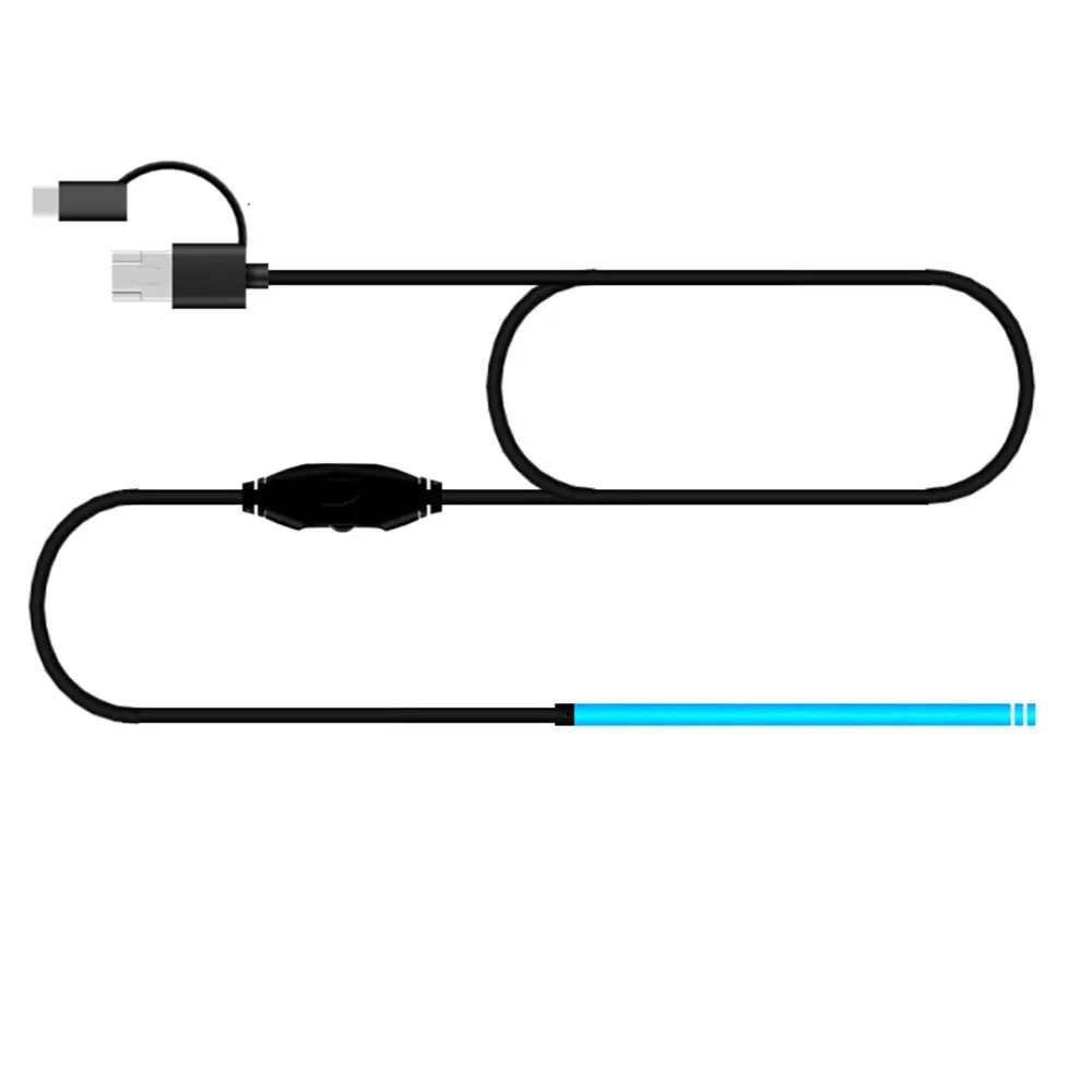 USB TYPE-C визуальная Чистка ушей эндоскоп ложка функциональный диагностический инструмент ушной очиститель Android камера ушной выбор