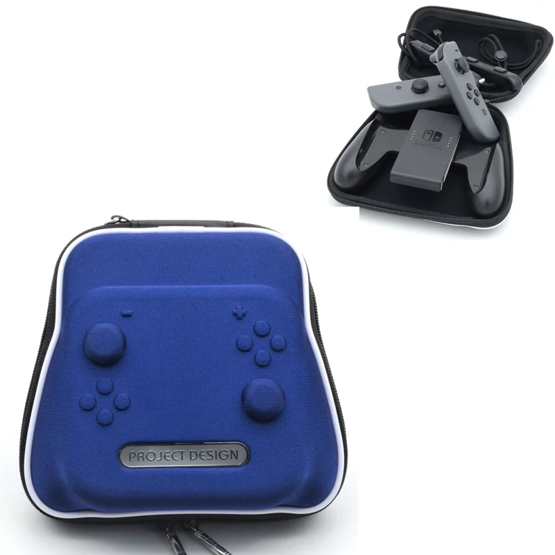 Blue Travel Carry Pouch Case For Nintend Switch Nintendo NS Carrying Travelling Bag Controller font b