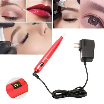 

100-240V Multi-Function Semi Permanent Tattoo Eyebrow Lip Liner Eyeliner Tattoo Machine Pen US Eyebrow Tattoo Machine