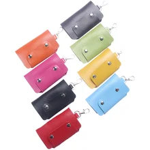 Чехол-футляр из искусственной кожи для ключей