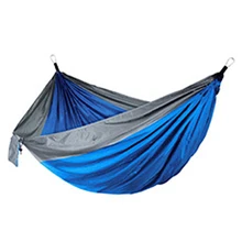 Portable Swing Chair Hangmat Single Double Hammock Adult Outdoor Backpacking Travel Survival Hunting Sleeping Bed