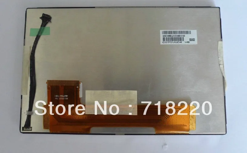 

Free Shipping Original 7 inch LCD screen C070VW04 V6 C070VW04 V.6 for AUDI Q5 Car DVD
