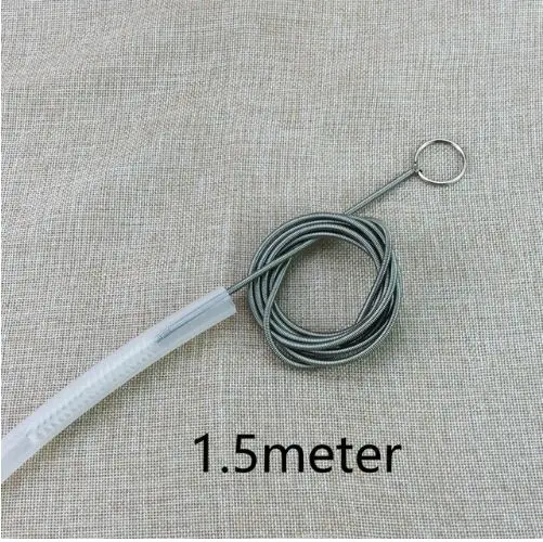 

Beer Silicone Pipe Cleaner Air Pump Hose Tube Spiral Cleaning Brush 150cm Filter Pipes suit for 8-10 mm silicone tube