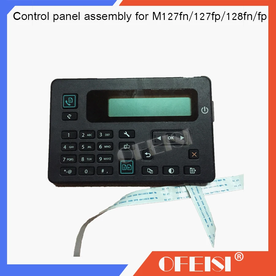 Panel de Control para impresora HP laserjet Pro MFP M127FN/M127FP/M128FN/M128FP,  piezas de repuesto para impresora, CZ181-60117, nuevo, Original, a la venta  - AliExpress Ordenadores y oficina
