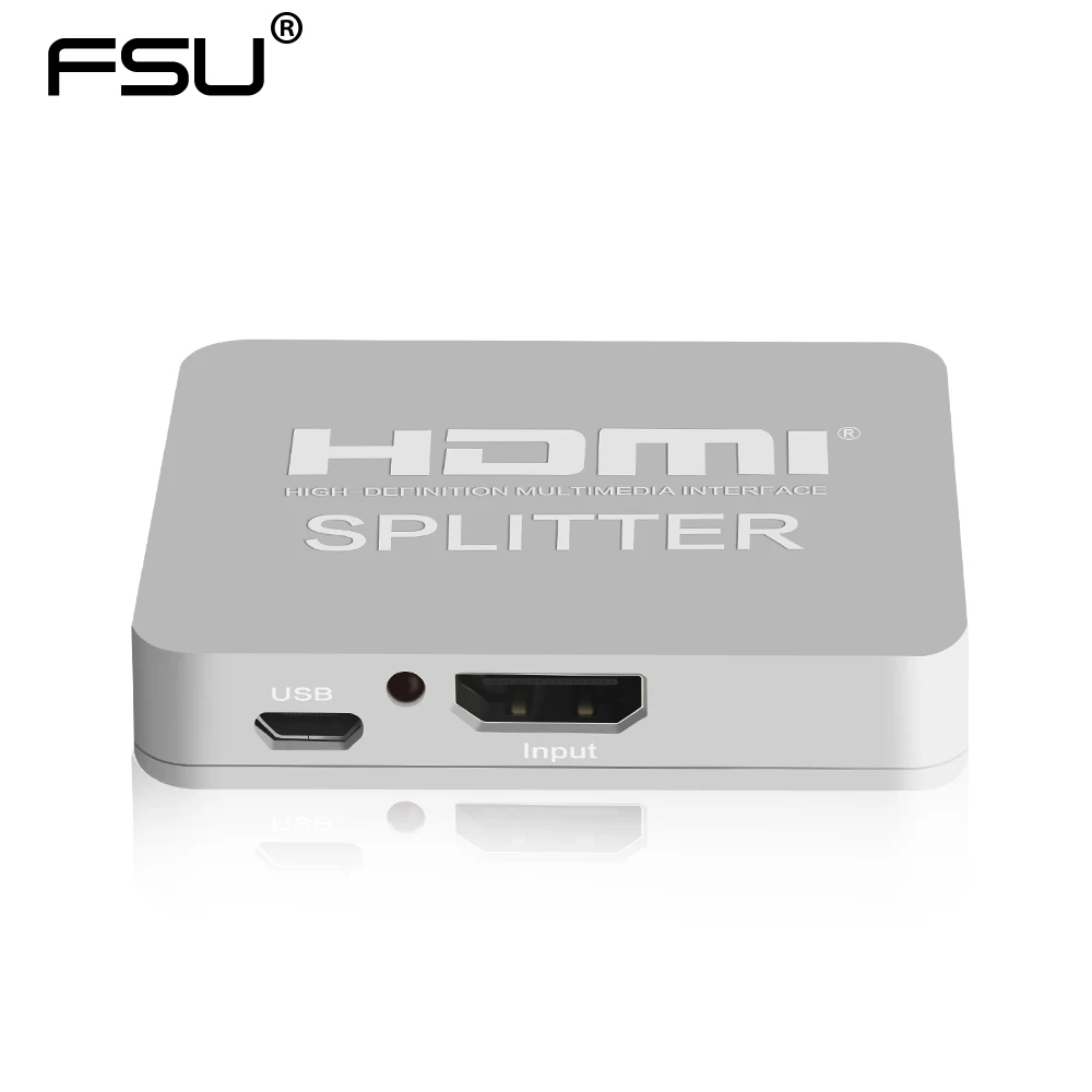 Сплит выключатель HDMI 1x2 Full HD 1080p 4K HDCP видео переключатель сплит 1 вход 2 выхода