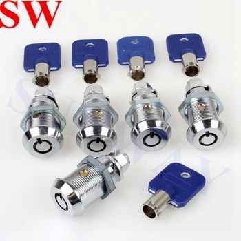 

10pcs Zinc Alloy 28mm Cam Lock with same key arcade cabinet Cocktail Machine/game accessories/coin operated game arcade cabinet