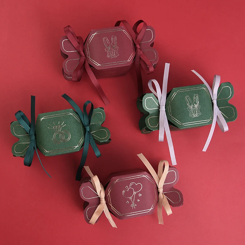 50 шт. креативная Подарочная коробка конфетного типа с рыбьим хвостом, сахарная коробка для детского душа, упаковочные бумажные коробки, свадебные конфетные коробки, шоколадные сувениры, вечерние